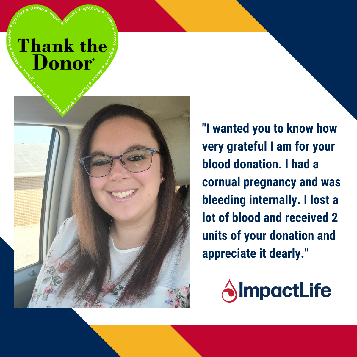 Blood donors save lives! Blood shortage impacts local supply